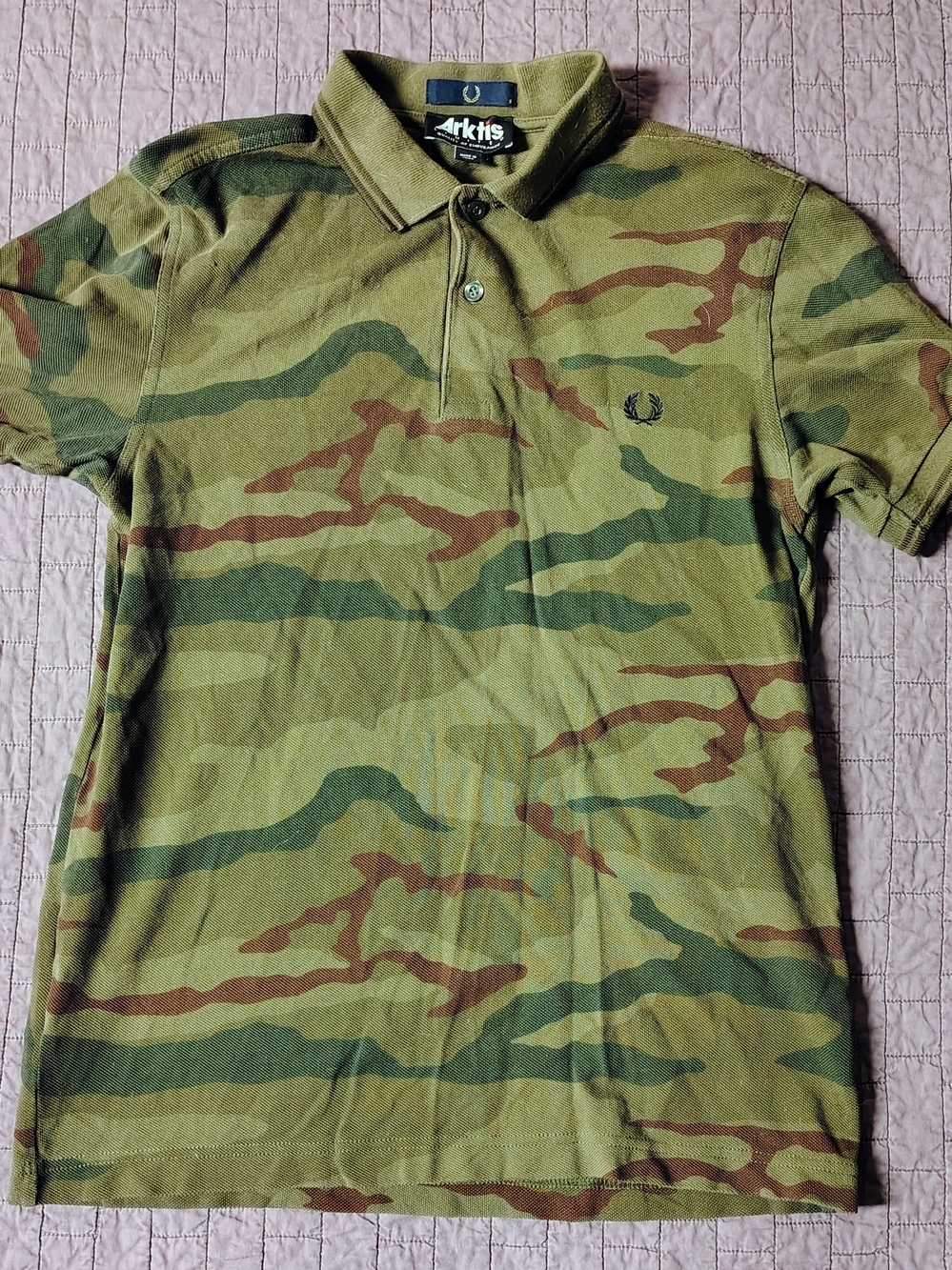 Fred Perry x Arktis Camo Polo